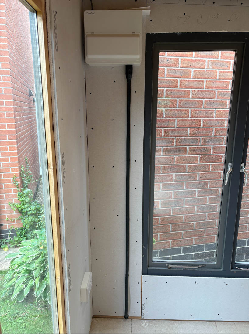 fuse box upgrade in leicester extension project by jti electrical