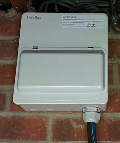 New consumer unit installed by JTI Electrical in Leicester