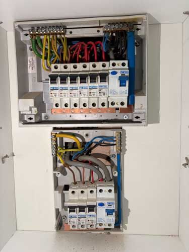 this was an old consumer unit replacement we did n a home in leicester